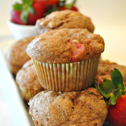 Strawberry Muffins..